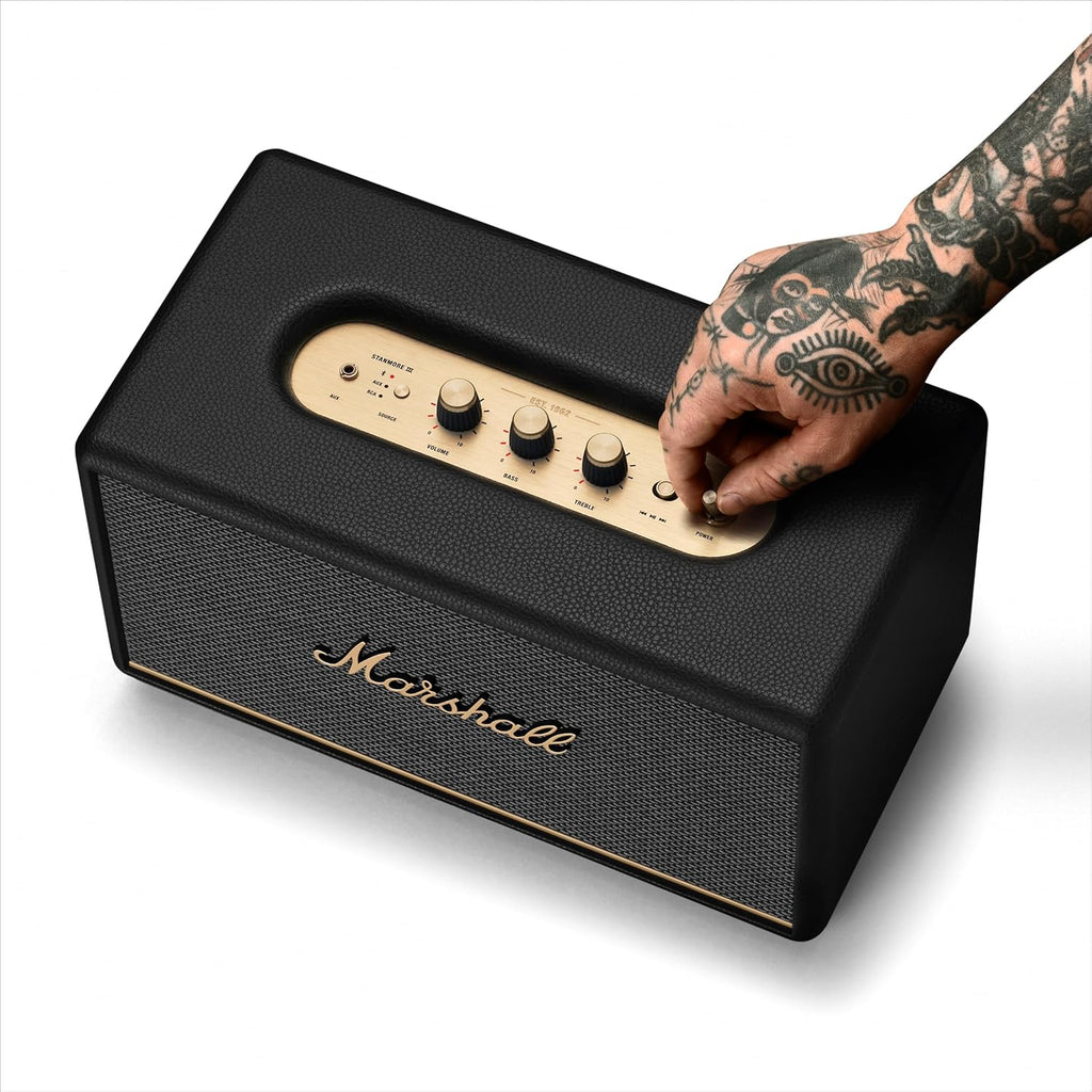 Marshall Stanmore III Retro-Style Bluetooth Speaker