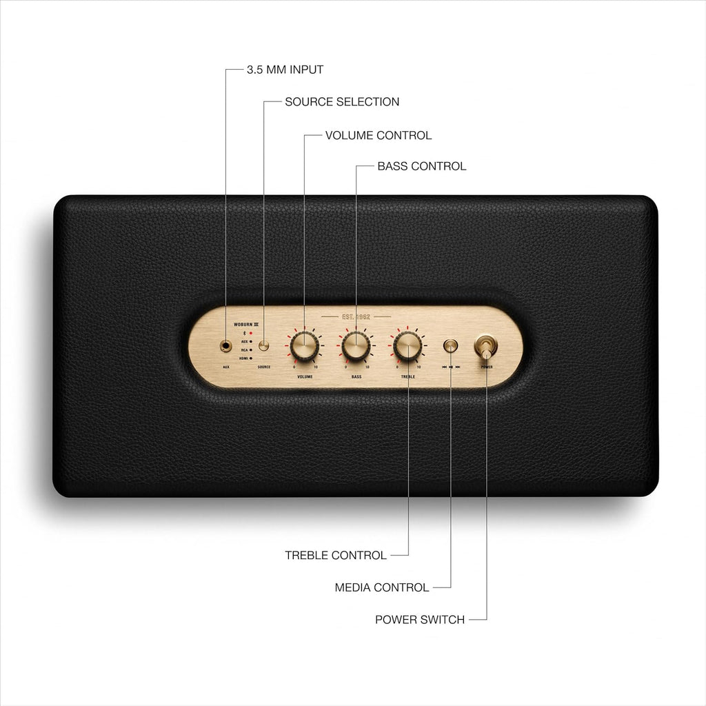 Marshall Woburn III Bluetooth Home Speaker